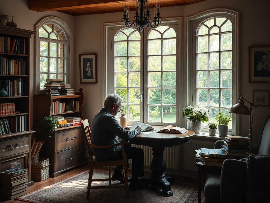 Дом для писателя: тишина и вдохновение Дом для писателя: тишина и вдохновение
