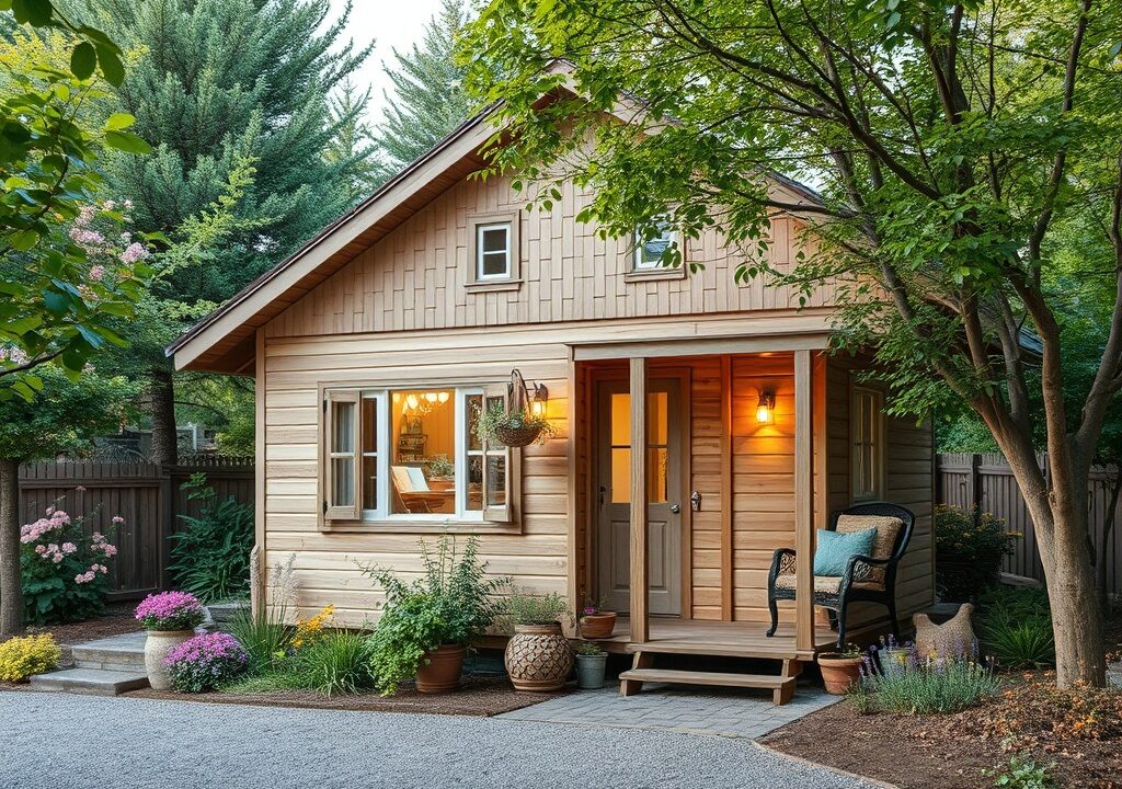 Компактные дома из клееного бруса для небольших участков